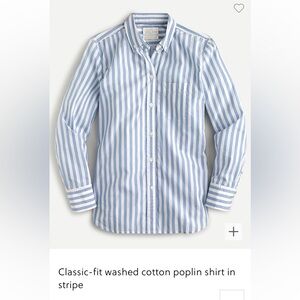 J.Crew Poplin Button Down | size 6